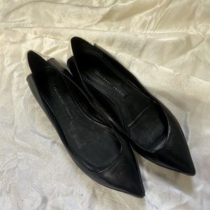 Theyskens’ Theory pointy toe color block flats size 37